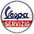 Blechschild Servizio rund 1